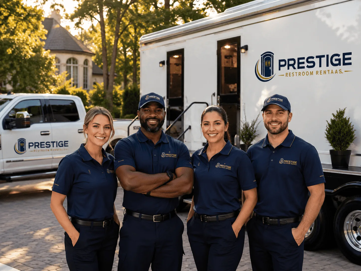 Trusted Luxury Portable Restrooms company in Bode, IA